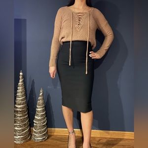 Charlotte Russe Pale Pink Sweater